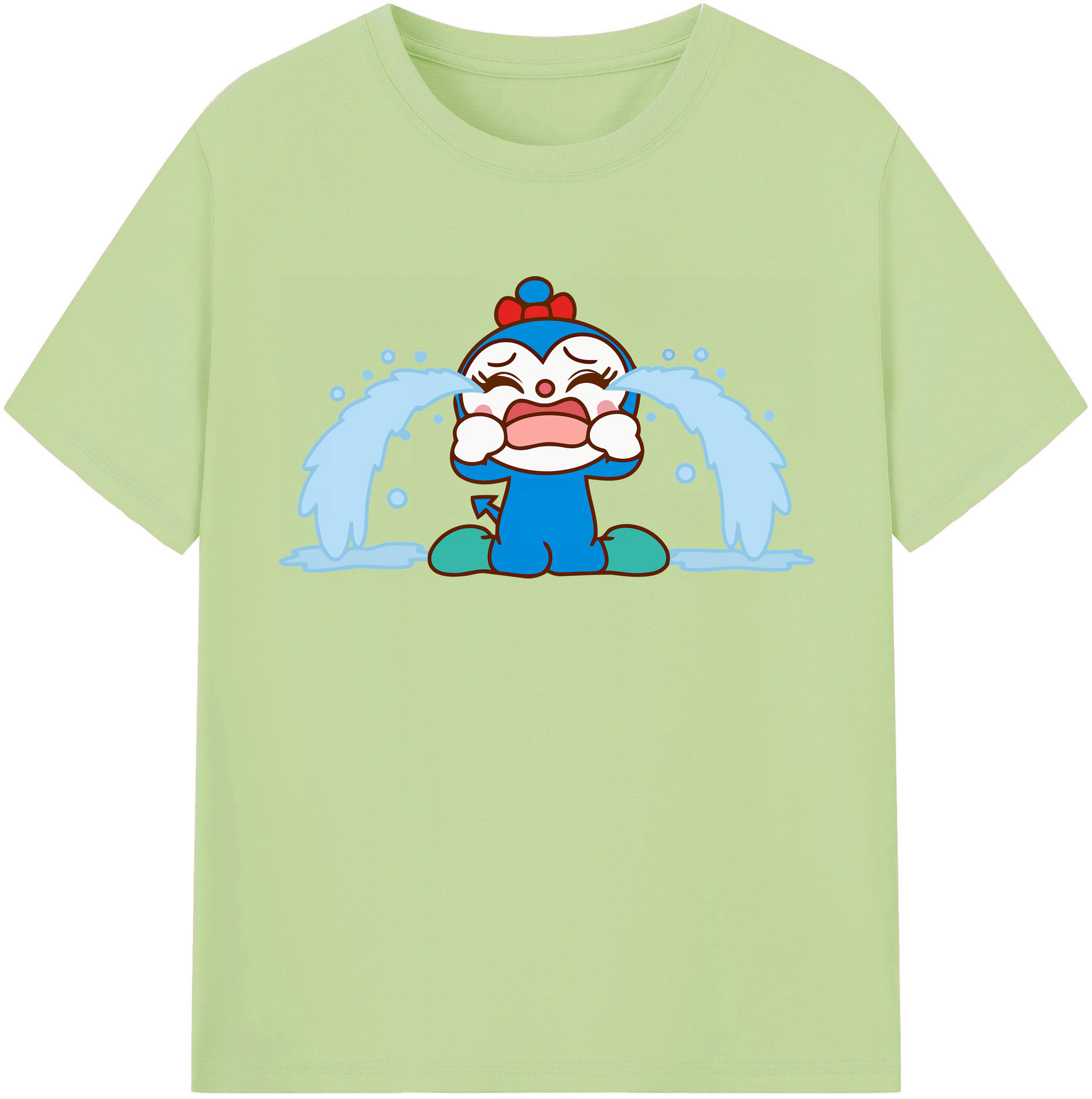 （画像用） アンパンマン Anpanman 綿100％半袖Tシャツ（フロントプリント）